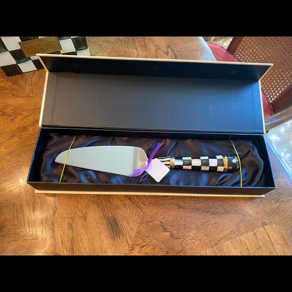 Mackenzie Childs Pie Server